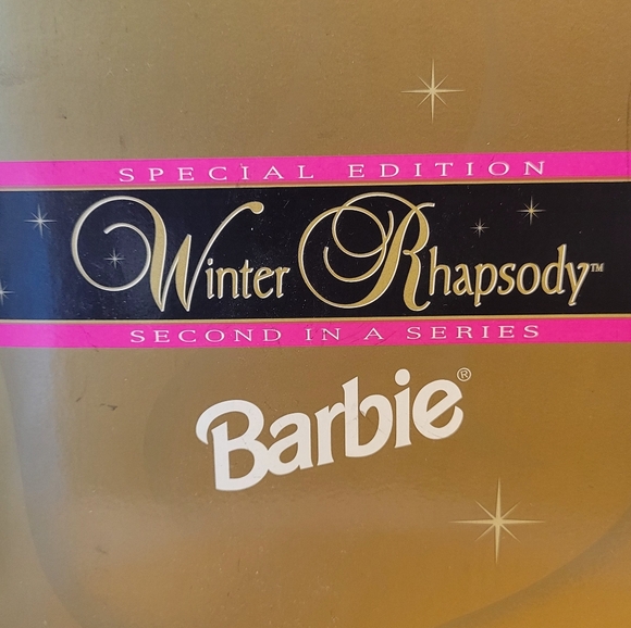 NIB VTG Mattel Barbie Winter Rhapsody 1996 An Avon Exclusive 2nd in a Series - Picture 13 of 16